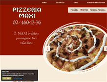 Tablet Screenshot of pizzeria-maxi.si